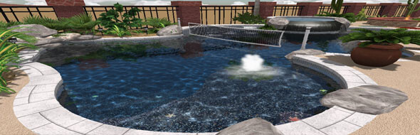 Pool designed for the city of tucson, az