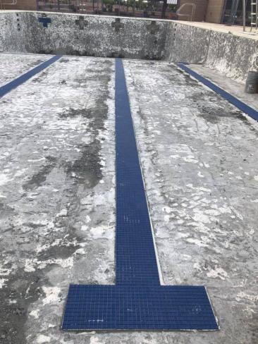 Kino YMCA Commercial Pool- Race Lane Install