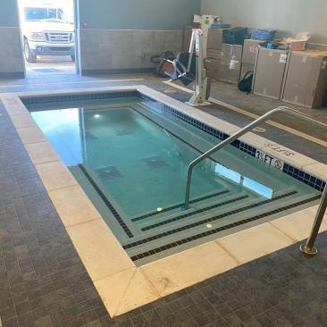 Chuze Fitness New Pool Construction