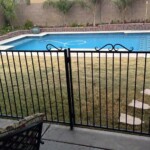 wrought iron fence